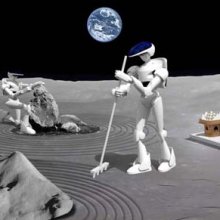 Британский робот закопает на Луне файлы с историей человечества и образцы ДНК меценатов проекта