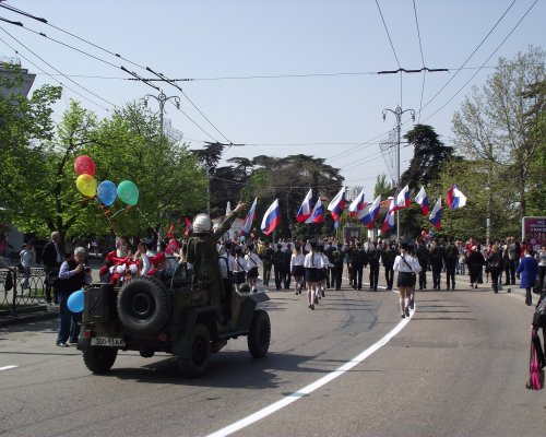 В Севастополе прошёл митинг, посвящённый 1 Мая