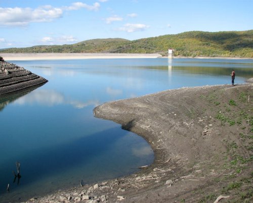 Крымские водохранилища естественного стока заполнили водой на 72%