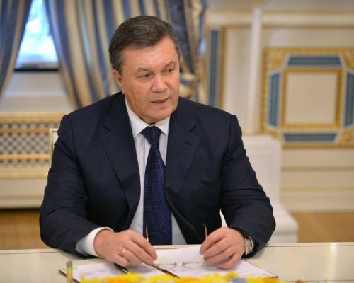 Виктор Янукович дал свое первое за год интервью для западной прессы