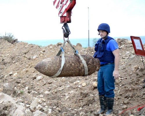 Вблизи Севастополя найдена 250-килограмовая немецкая авиабомба