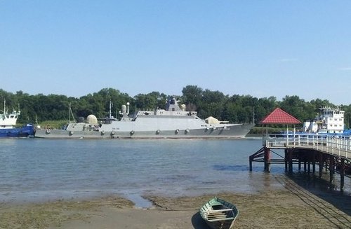 Корабль «Серпухов» завершил переход к месту службы