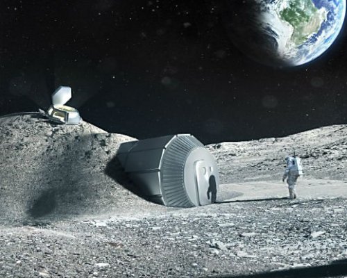 ЕКА объявило о планах строительства «Лунной деревни» к 2030 году