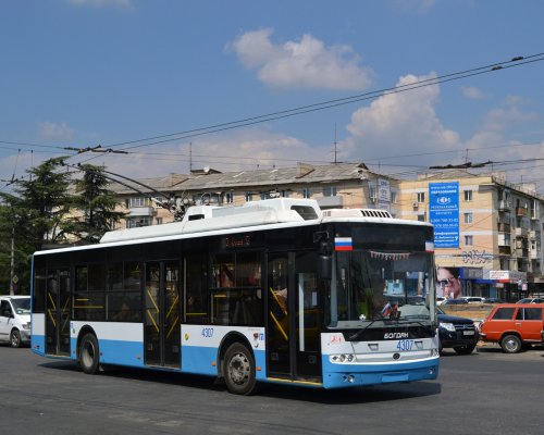 В Севастополе власти намерены запустить троллейбус в Балаклаву